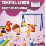 Carte de colorat cu abtibilduri. Timpul liber