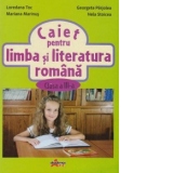 Caiet pentru limba si literatura romana - Clasa a III-a