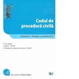 Codul de procedura civila. Ad Litteram - Actualizat 1 octombrie 2012