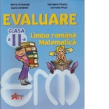 Evaluare clasa a II-a. Limba romana, Matematica