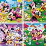 Puzzle 4x6 piese - Minnie