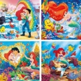 Puzzle 4x6 piese - Mica Sirena