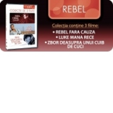 Colectie de 3 filme - Rebel: Rebel fara cauza; Luke Mana Rece; Zbor deasupra unui cuib de cuci
