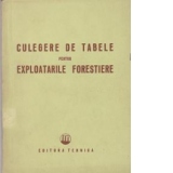 Culegere de tabele pentru exploatarile forestiere