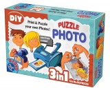 Photo Puzzle 3 in 1 - 12 & 18 & 35 piese