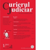 Curierul Judiciar, Nr. 1/2013