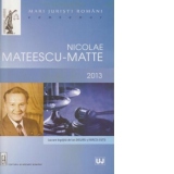 Mari juristi romani- Nicolae Mateescu- Matte