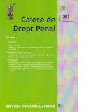 Caiete de Drept Penal nr. 4/2012