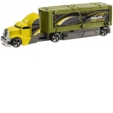 HotWheels camion Crashin'Rig - Galben-Verde