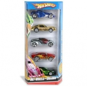 HotWheels set 5 masinute - Dragon Destroyer