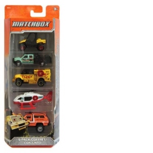 MatchBox set 5 masinute - Brush Fire Rescue