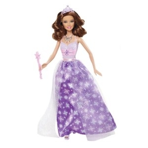 Papusa Barbie petrecere - Rochie mov