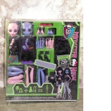 Papusi Monster High - Creeaza un monstru - Vampire &amp; Sea Monster