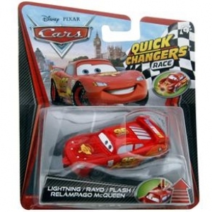 Masinuta Cars 2 Quick Changers - Fulger McQueen-RACE