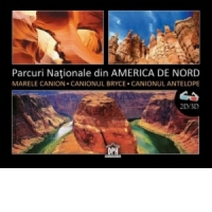 Vezi detalii pentru Parcuri Nationale din America de Nord. Carte 3D + ochelari 3D