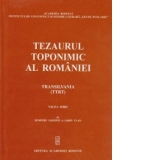 Tezaurul toponimic al Romaniei