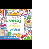 Carte de voiaj pentru desenat si colorat