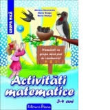 ACTIVITATI MATEMATICE 3-4 ANI -(2013) - Numarati cu grupa mica puii de randunica!