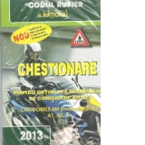 Chestionare pentru obtinerea permisului de conducere auto categoriile AM (motoscutere), A1, A2, A (Editie 2013)