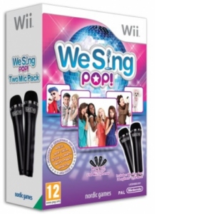 WE SING POP! + 2 MICS Wii