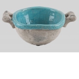 Bol ceramic Ocean Blue 35x25x12,5 cm