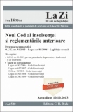 Noul Cod al insolventei si reglementarile anterioare. Cod 520. Actualizat la 10.10.2013