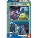 Puzzle Monsters Inc. 2 x 48 piese