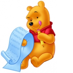 Pooh cu scrisoare