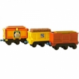 Chuggington Motorizat - Pachet 3 Vagoane Cargo