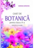 Caiet de botanica pentru clasa a V-a - Exercitii si culoare