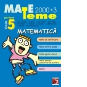 MATEMATICĂ. CLASA A 5-A. PARTEA I