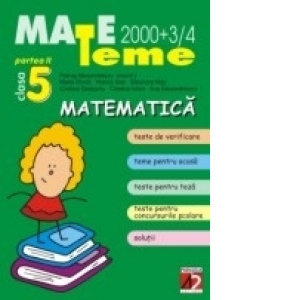 MATEMATIC&#258;. CLASA A V-A. PARTEA A II-A