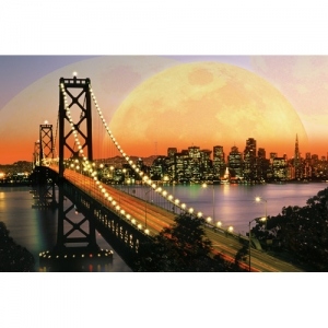 Puzzle San Francisco Noaptea, 3000 Piese