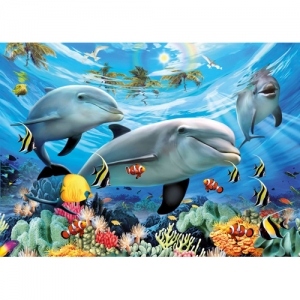 Puzzle Delfini, 300 Piese