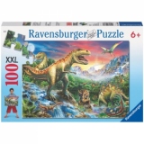 Puzzle Epoca Dinozaurilor, 100 piese