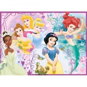 Puzzle Printesele Disney, 100 piese