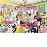 PUZZLE 60 PIESE - MINNIE- HAI LA CUMPARATURI! - 26853