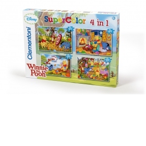 PUZZLE 4X1 - Winnie the pooh - 92021