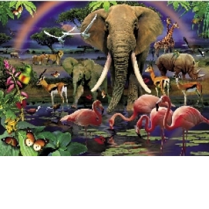 PUZZLE 1000 PIESE 3D - SAVANA - 39187