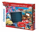 Puzzle 104 Piese - Mesaj - Cars