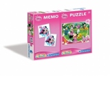 Puzzle 60 Piese + joc MEMO - Minnie