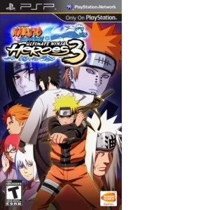 NARUTO ULTIMATE NINJA HEROES 3 PSP