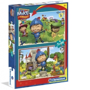 Puzzle 2x60 Piese - Cavalerul Mike