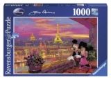 PUZZLE DISNEY APUSUL LA PARIS, 1000 PIESE