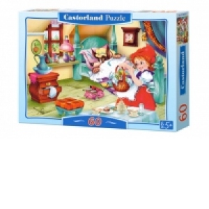 Puzzle 60 piese Scufita Rosie 6502