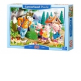 Puzzle 60 piese Cei 3 purcelusi 6519