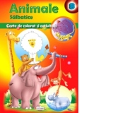 Animale salbatice - Carte de colorat si activitati