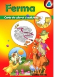 Ferma - Carte de colorat si activitati