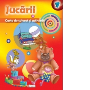 Jucarii - Carte de colorat si activitati