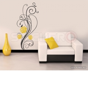 Sticker decorativ Floare Delicata(60x142)